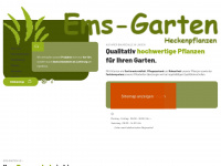 ems-garten.de Webseite Vorschau