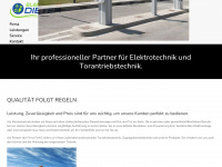 elektro-dieter.de Webseite Vorschau