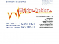 elektro-doktor.de Webseite Vorschau