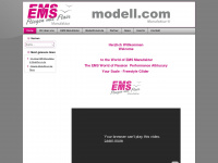 ems-modell.com Webseite Vorschau