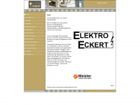 elektro-eckert.com Webseite Vorschau