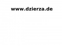 dzierza.de Webseite Vorschau