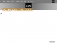 ess-metallhalbzeug.de Webseite Vorschau