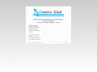 elektro-glass.de Webseite Vorschau