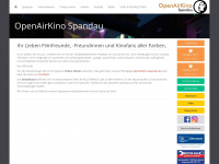 openairkino-spandau.de Webseite Vorschau