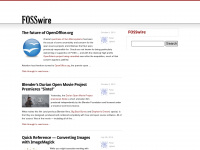 fosswire.com Webseite Vorschau