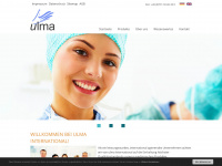 ulma.de Webseite Vorschau