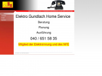 elektro-gundlach.de Webseite Vorschau