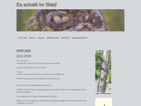 esschalltimwald.wordpress.com Webseite Vorschau