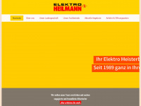 elektro-heilmann.de Webseite Vorschau