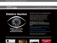 elektro-henkel.de Webseite Vorschau