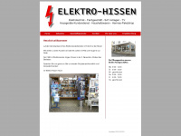 elektro-hissen.com Webseite Vorschau
