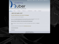 elektro-huber-ebe.de Webseite Vorschau