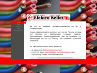 elektro-keller.net Webseite Vorschau