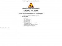 emstal-balhorn.de Webseite Vorschau