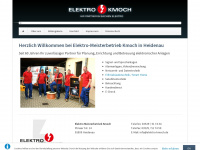 elektro-kmoch.de Webseite Vorschau