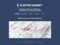 elektro-kornet.de Webseite Vorschau