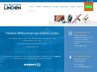 elektro-linden.com Webseite Vorschau