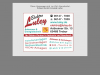 elektro-luley.de Webseite Vorschau