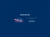 emtextil.de Webseite Vorschau