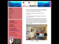 elektro-mirko.de Webseite Vorschau