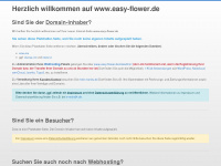 easy-flower.de Webseite Vorschau