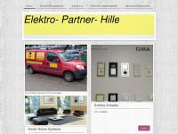 elektro-partner-hille.de Webseite Vorschau