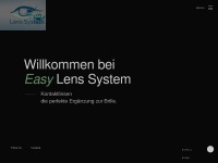 easy-lens-system.de Webseite Vorschau