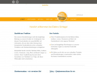 elektro-schlegel.com Webseite Vorschau