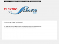 elektro-simon.info Webseite Vorschau