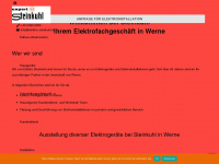 elektro-steinkuhl.de Webseite Vorschau