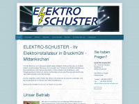 elektro-technik-schuster.de Webseite Vorschau