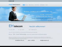 eh-telecom.de Webseite Vorschau