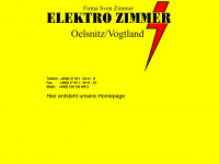 elektro-zimmer.de Webseite Vorschau