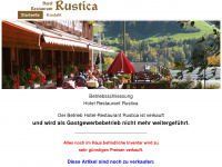 rustica.ch Webseite Vorschau