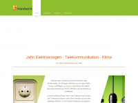 elektroanlagen-jahn.de Webseite Vorschau