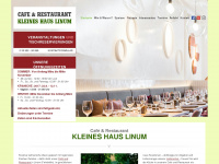 kleineshaus-linum.de Webseite Vorschau