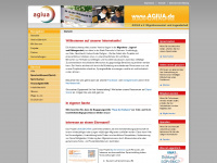 agiua.de Webseite Vorschau