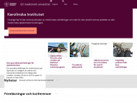 ki.se Webseite Vorschau