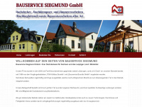bauservice-siegmund.de Webseite Vorschau