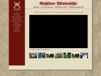 gohliser-windmuehle.de Webseite Vorschau