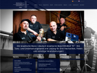 doublem-band.de Webseite Vorschau
