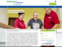 klinikum-worms.de Webseite Vorschau