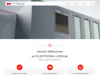 elektrobau-jung.de Webseite Vorschau