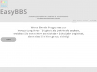 easybbs.de Webseite Vorschau