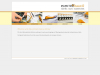 elektrohaack.de Webseite Vorschau