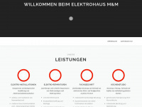elektrohaus-mum.de Webseite Vorschau