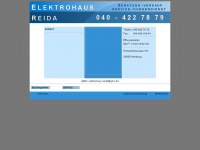 elektrohaus-reida.de Webseite Vorschau