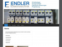 endler-elektrotechnik.de Webseite Vorschau