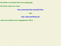ewald-fleer.de Webseite Vorschau